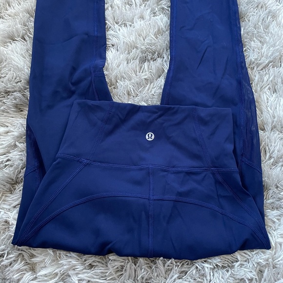lululemon athletica Pants - LuluLemon Mesh Detail Leggings